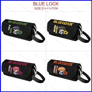 Gp1 BLUE LOCK กล่องดินสอ เครื่องสําอาง ลายการ์ตูนแอนิเมชั่น สองชั้น ความจุขนาดใหญ่ PG1