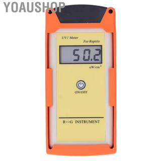 Yoaushop Ultraviolet Detector  Good Cut Off Properties Handheld UVI Tester with Large LCD Screen for Outdoor Experiments