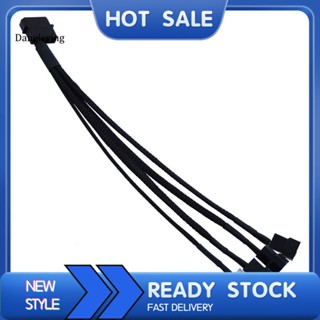 Dl IDE Molex 4Pin ถึง 4 3/4Pin พัดลมระบายความร้อน PC สายไฟอะแดปเตอร์ขยายสายเคเบิล