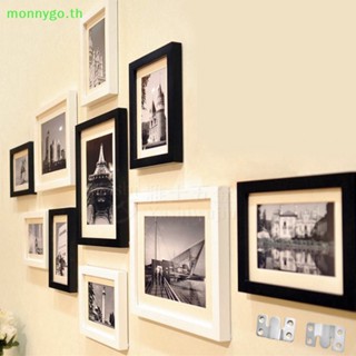 Monnygo ตะขอแขวนกรอบรูป ติดผนัง สําหรับแขวนโซฟา เตียง 4 ชิ้น