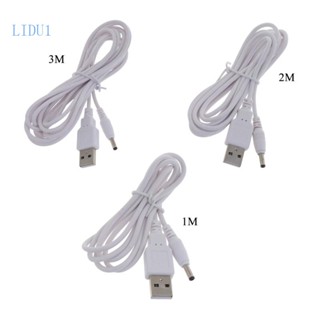 Lidu1 อะแดปเตอร์แจ็ค 5V USB เป็น 3 5 มม. x 1 35 มม.