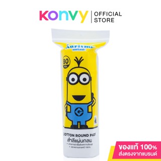 Karisma Minions Cotton Round Pads 80 Pads.