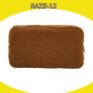 [Raze12] กระเป๋าเครื่องสําอาง ผ้ากํามะหยี่ขนนิ่ม เหมาะกับการเดินทาง สไตล์นักธุรกิจ สําหรับเด็กผู้หญิง