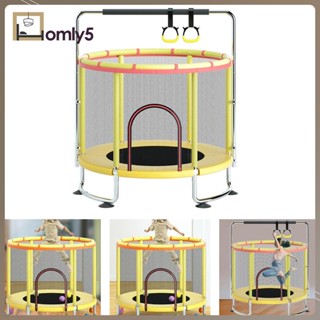 [Homyl5] แทรมโพลีน ทรงกลม พร้อมตาข่ายกระโดด เพื่อความปลอดภัย สําหรับเด็ก