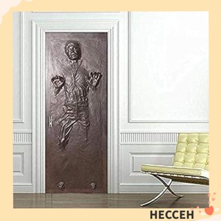 Hecceh สติกเกอร์วอลเปเปอร์ PVC กันน้ํา ขนาด 77X200 ซม. สําหรับตกแต่งห้องนั่งเล่น