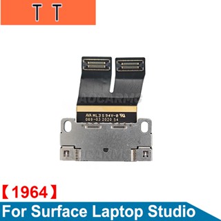 Aocarmo แท่นชาร์จ USB สายเคเบิลอ่อน แบบเปลี่ยน สําหรับ Microsoft Surface Laptop Studio 1964 14.4 นิ้ว