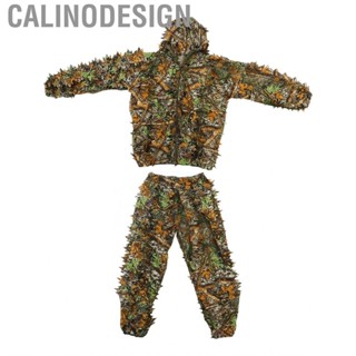 Calinodesign Kids Camouflage Suit  Clothing Adjustable for Game