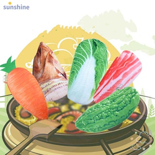 Ssunshine กระเป๋าใส่เหรียญ กระเป๋าดินสอจําลอง รูปผัก สร้างสรรค์ สําหรับนักเรียน