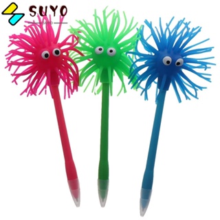Suyo ปากกาน่ารัก สีแดง สีเขียว 1.0 มม. สําหรับสํานักงาน 6 ชิ้น
