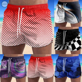 GORGEOUS~Shorts For Men Mens Swim Shorts Mens 3D Printed Quick-Drying Swimming Pants