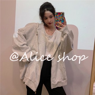 Alice  เสื้อกันหนาว เสื้อแขนยาว เสื้อฮู้ด New Style ง่ายๆ Fashion Korean Style fashion สวย สไตล์เกาหลี A98J7AZ 36Z230909