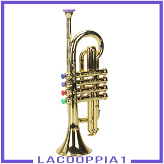 [Lacooppia1] เครื่องดนตรีทรัมเป็ตจําลอง ขนาดเล็ก สําหรับเด็กผู้ชาย และเด็กผู้หญิง