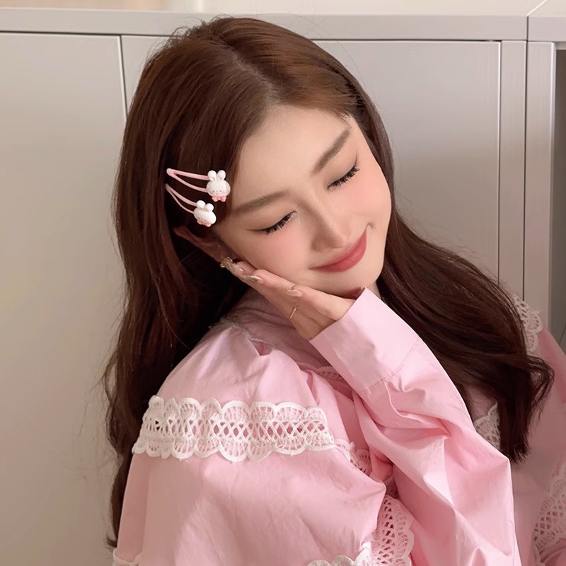 กิ๊บติดผมหน้าม้า รูปการ์ตูนกระต่ายน่ารัก สําหรับผู้หญิง จํานวน 1 ชิ้น - รูปที่ 4