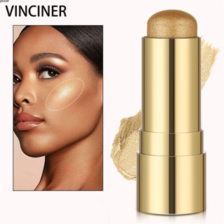 VINCINER มัลติฟังก์ชั่น HighGloss Trim Brightening แต่งหน้า Stick Blush Stick อายแชโดว์เพิ่มเติม Highlight Blush Cheek Rouge Brightening Face อายแชโดว์ Stick 1pcs Blush Stick puueqg