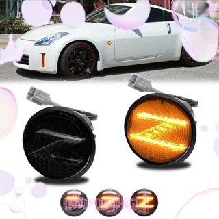 อะไหล่ไฟเลี้ยว LED ด้านข้างรถยนต์ สําหรับ Nissan 350Z Z33 2009-2020 370Z Z34