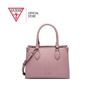 GUESS กระเป๋าสะพายผู้หญิง รุ่น SE823822 OAK PARK SMALL CARRYALL สีชมพู