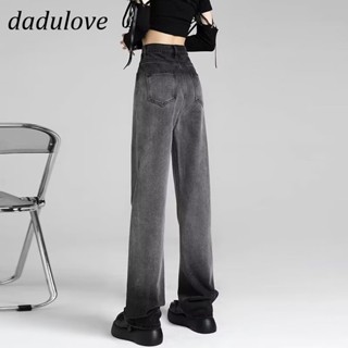 DaDulove💕 New American Ins High Street Retro Jeans Niche High Waist Loose Wide Leg Pants plus Size Trousers