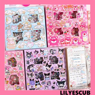 Lilyescub สติกเกอร์ ลายการ์ตูน Guka Goo น่ารัก สําหรับตกแต่งสมุดภาพ การ์ด DIY