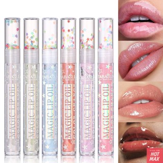 Yabaolian Water Light Crystal Lip Glaze Hydrating Moisturizing Lip GLOSS น้ำคริสตัลที่สวยงาม Lip Oil Hydrating และ Moisturizing Lip น้ำผึ้งเครื่องสำอาง Water Lip Balm ,Beauty Frenzy