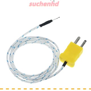 Suchenhd เทอร์โมคัปเปิลเชื่อมต่อ ขนาดเล็ก เซนเซอร์ TES1310 TM902C 300 ซม. ช่วงวัด -40~400 10 ชิ้น°C สายวัดอุณหภูมิเตาอบและเตาอบ