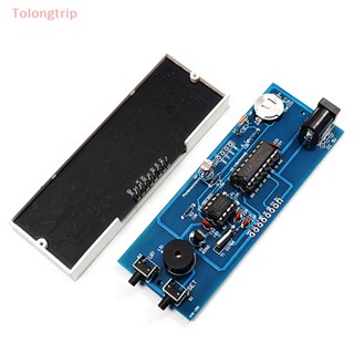 Tolongtrip&gt; ชุดนาฬิกาปลุกดิจิทัล LED 51 MCU DS1302 หน้าจอแสดงวันที่ อุณหภูมิ DIY