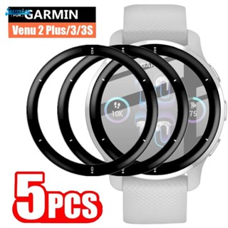 ฟิล์มกันรอยหน้าจอ HD แบบใส ขอบบาง 3D กันกระแทก สําหรับ Garmin Venu 3S 3 2 Plus 1-5 ชิ้น