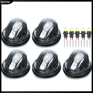 [sylviar] ไฟหรี่ LED ติดหลังคารถยนต์ สําหรับ C/K Series 1500 12V T10 5 ชิ้น