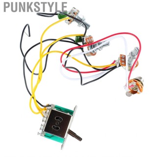 Punkstyle Guitar Harness Kit Circuit Wiring Metal for Electric Guitars