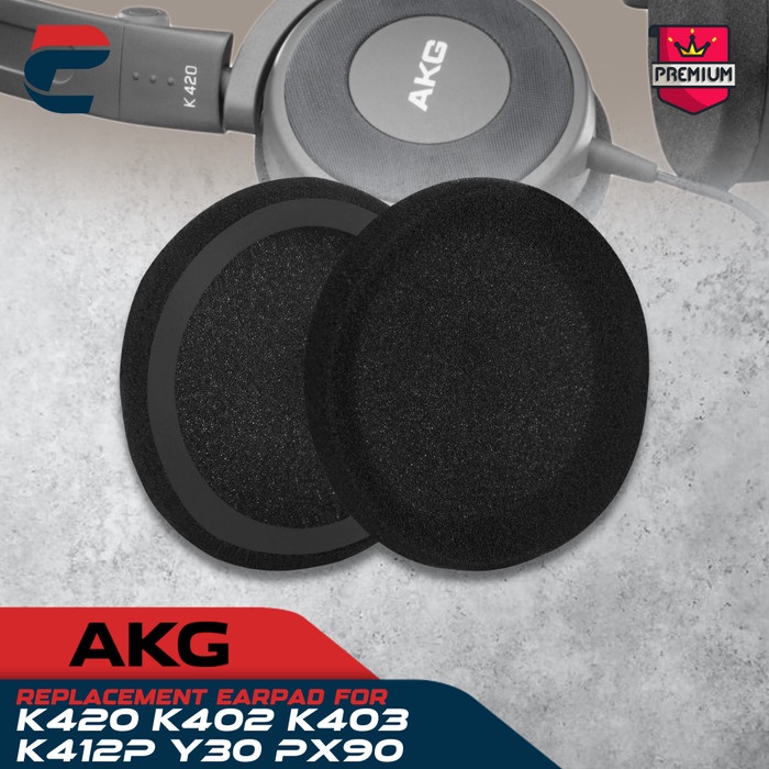 โฟม Earcup แผ่นรองหูฟังหูฟังชุดหูฟัง Earpad AKG K420 K402 K403 K412P Y30 px90 Pad Pad