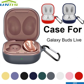 Uniis เคสหูฟังซิลิโคน แบบนิ่ม กันกระแทก สําหรับ Galaxy Buds live