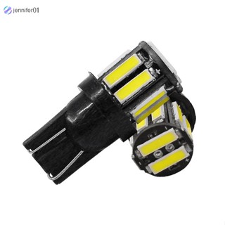 Jen หลอดไฟ Led T10 7020 10smd 7000-8000k 1 คู่ สําหรับติดรถยนต์