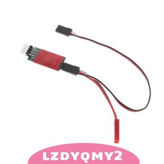 [Lzdyqmy2] สวิตช์ควบคุมพาวเวอร์ซัพพลาย 4 Leds 3 ช่อง สําหรับรถบังคับ