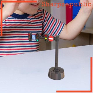 [Sharprepublic] ป้ายไฟจราจร พร้อมเสียง และไฟ สําหรับตกแต่งปาร์ตี้เด็ก