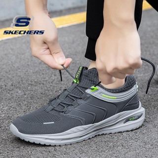 Skechers_ GOWALK ArchFit รองเท้ากีฬา รองเท้าวิ่งจ๊อกกิ้ง สลิปออน เบาพิเศษ กลางแจ้ง สําหรับผู้ชาย