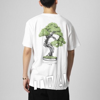 Fr2 VANQUISH เสื้อยืดลําลอง แขนสั้น พิมพ์ลาย Tokyo Limited Bonsai แฟชั่นสตรีท สไตล์ญี่ปุ่น 0918