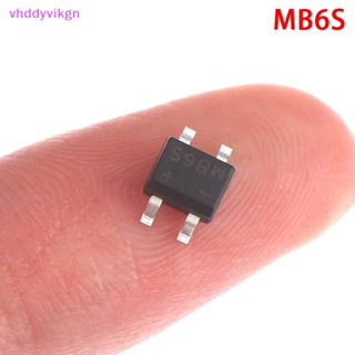 Vhdd แผ่นวงจรเรียงกระแสไดโอด MB6S 600V 0.5A SOP-4 บางพิเศษ 50 ชิ้น