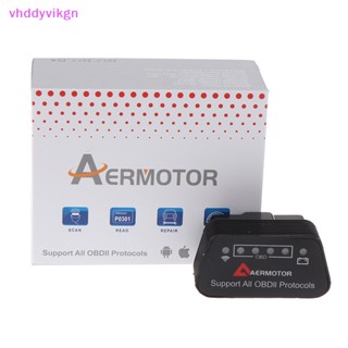 เครื่องสแกนเนอร์วินิจฉัยรถยนต์ VHDD ELM327 V1.5 Wifi 4.0 V1.5 OBD2