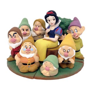 [พร้อมส่ง] Tomy TOMY ตุ๊กตาแคปซูลญี่ปุ่น Snow White and the Seven Dwarf ของเล่นสําหรับเด็ก VUVK