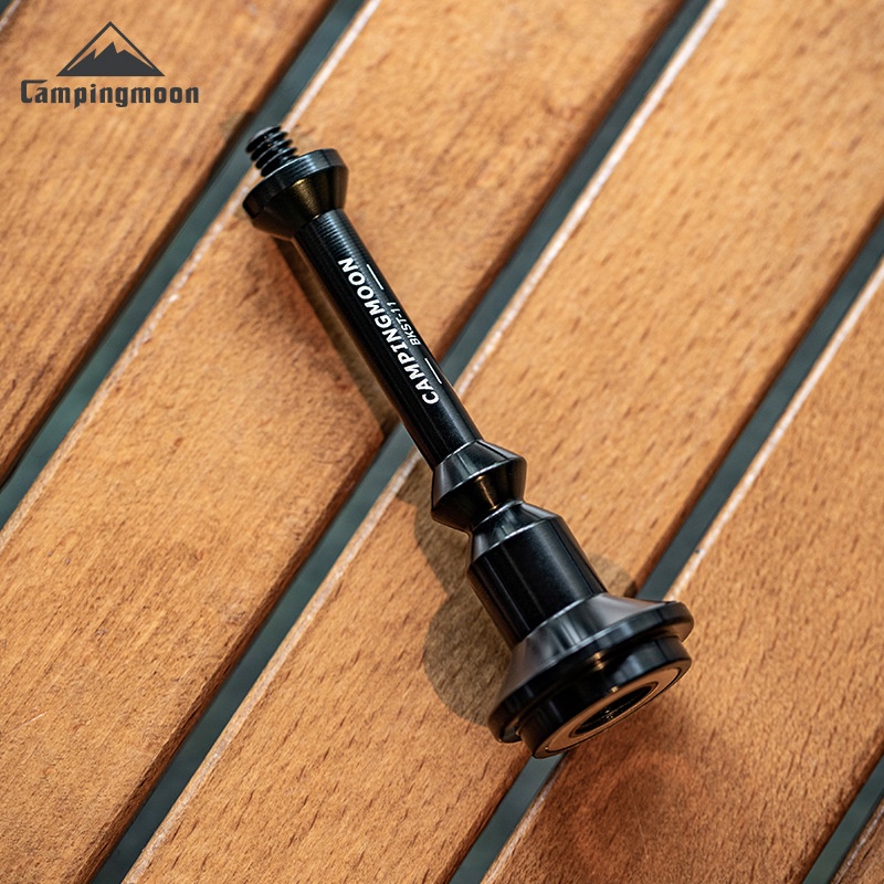 Campingmoon ST-11 อลูมิเนียมกลางแจ้ง Camping Ambient Light Bracket 1/4 อินเทอร์เฟซ Camping Strong Magnetic อุปกรณ์เสริม Extension Rod Camping อุปกรณ์