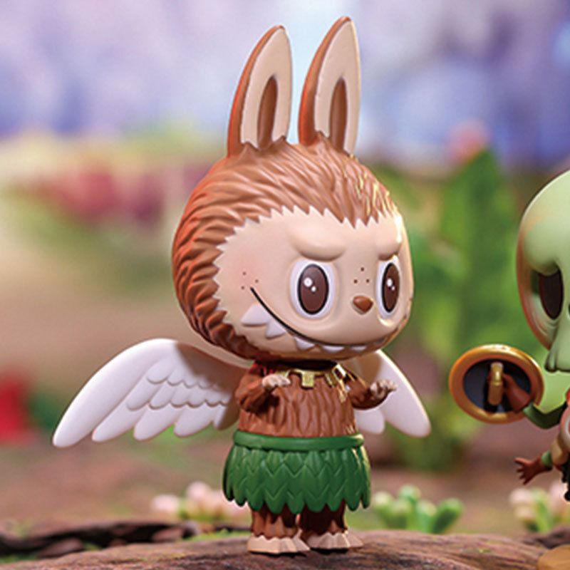 Popmart LABUBU Elf Universe Adventure Series ของเล่นศิลปะอย่างเป็นทางการ