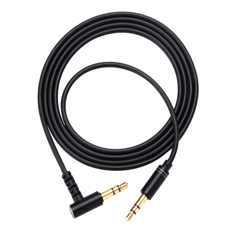 90 degree elbow audio cable, male to male car AUX cable, 3.5mm audio cable, 90 degree elbow AUX audi