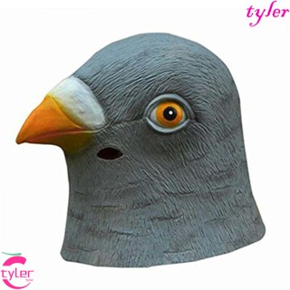 Tyler หน้ากากยาง รูปนกพิราบ สําหรับปาร์ตี้วันเกิด