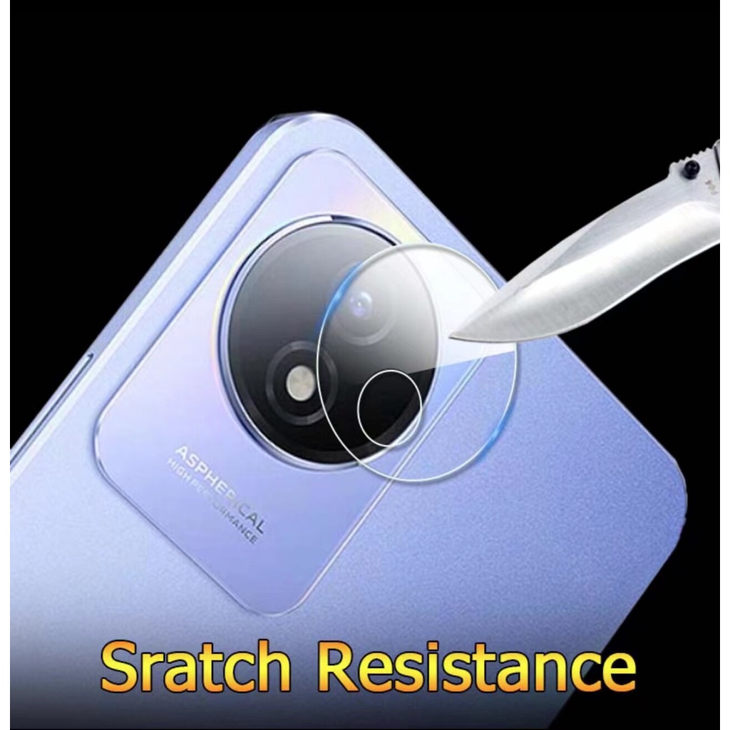 [ส่งจากไทย] ฟิล์มเลนส์กล้อง VIVO Y02T / Y02 / Y02A ฟิล์มกระจกเลนส์กล้อง กันกระแทก