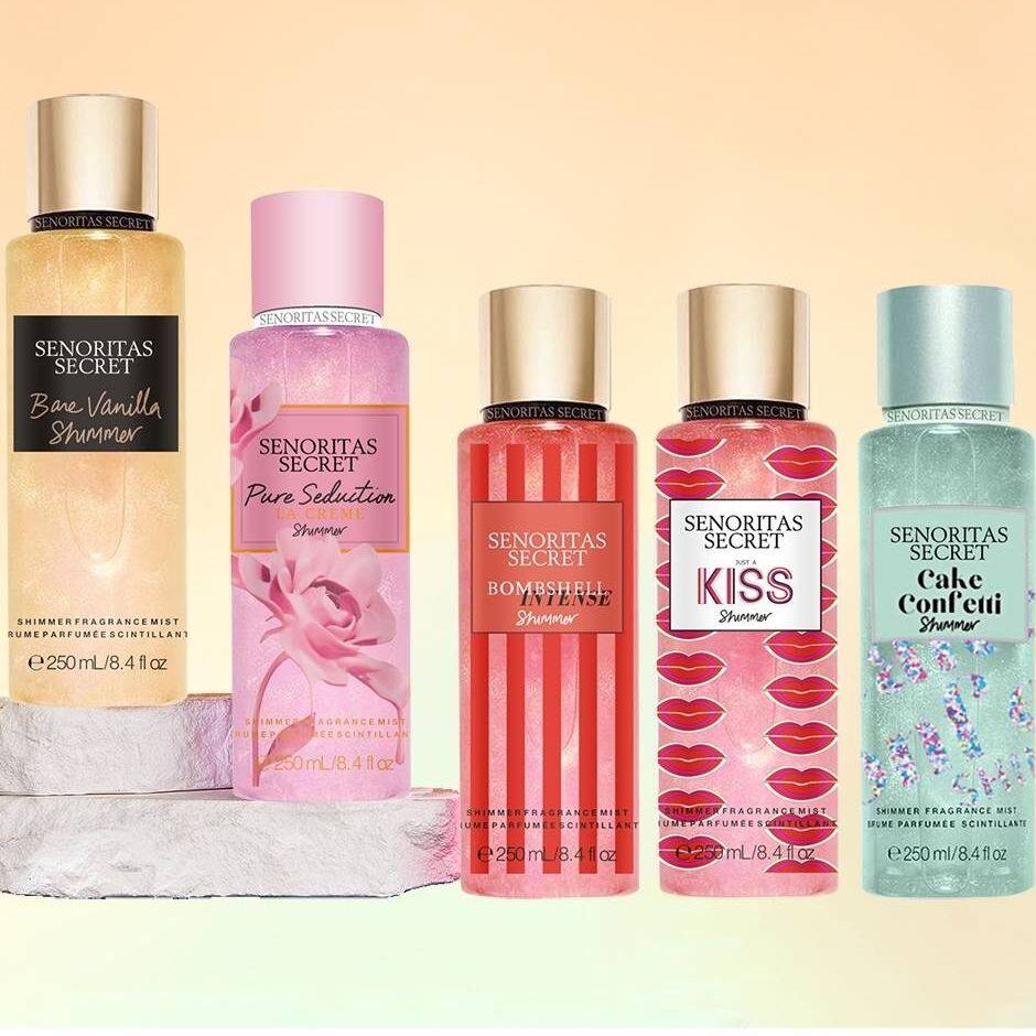 น้ำหอมVictoria perfume น้ำหอมผสมชิมเมอร์ กลิ่นหอม ติดทน มี24กลิ่นให้เลือก