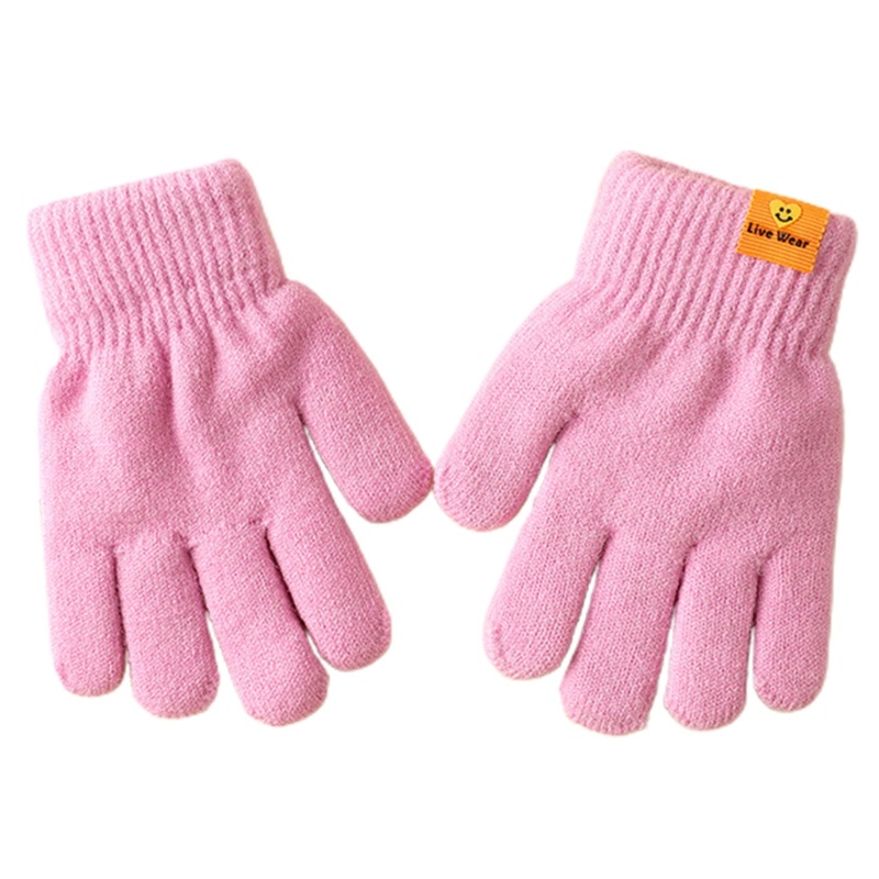 Warm Double-Layer Kids Gloves Warm Gloves Cozy Winter Accessories for Toddlers - รูปที่ 7