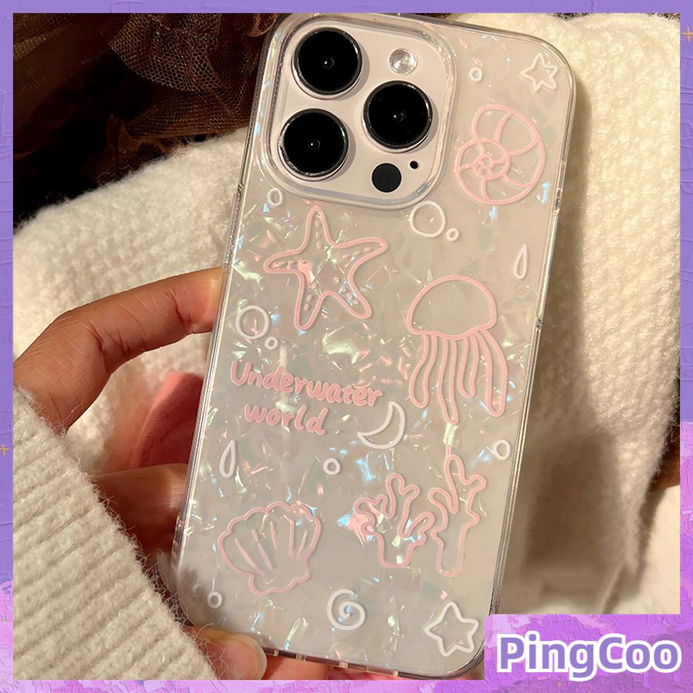 Pingcoo - เข้ากันได้สำหรับ เคส iphone 11 เคสไอโฟน เคสไอโฟน11 กรณี CLEAR กรณีเชลล์รูปแบบกระดาษแข็ง TPU Soft Simple Strokes Star แมงกะพรุนเข้ากันได้กับ iPhone 14 PRO MAX 13 PRO MAX 12 PRO MAX 11 XR 7Plus 8 PLUS