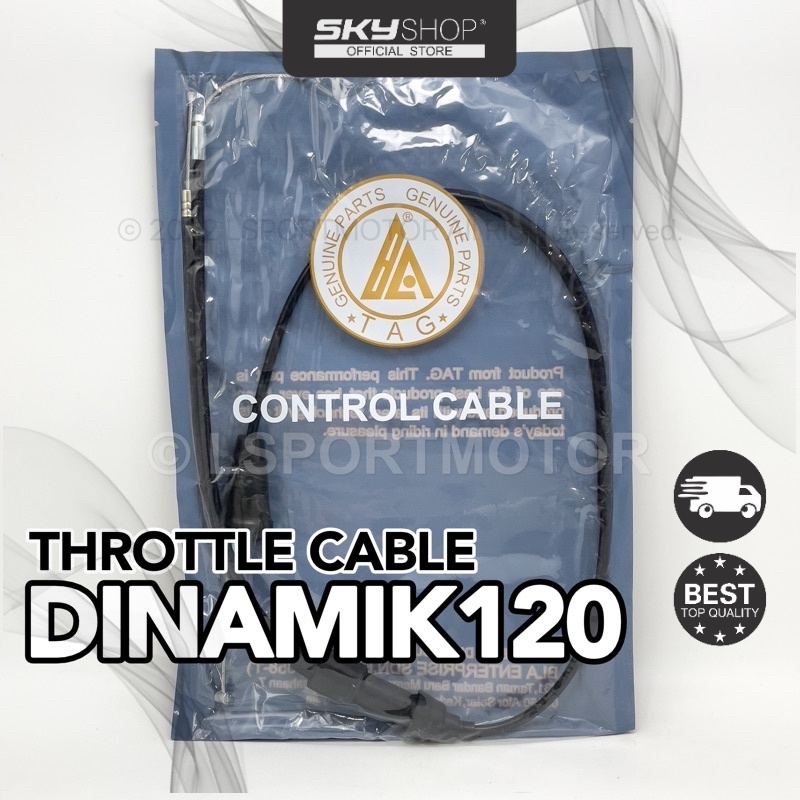 Modenas DINAMIK 120 THROTTLE CABLE 54012-R673 DINAMIK120 (S)