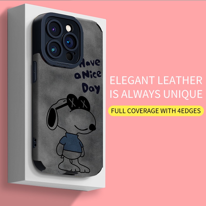 เคสซิลิโคนนิ่ม ลายการ์ตูนสนูปปี้ สําหรับ iQOO Z7 Z7x 11 Vivo V29 Y27 V27 V25 V23 V20 T1 Y20 Y20s Y12s Y15S Y19 Y17 Y12 Y36 Y01 X50 X60 X70 X80 Pro 5G | Hn D021