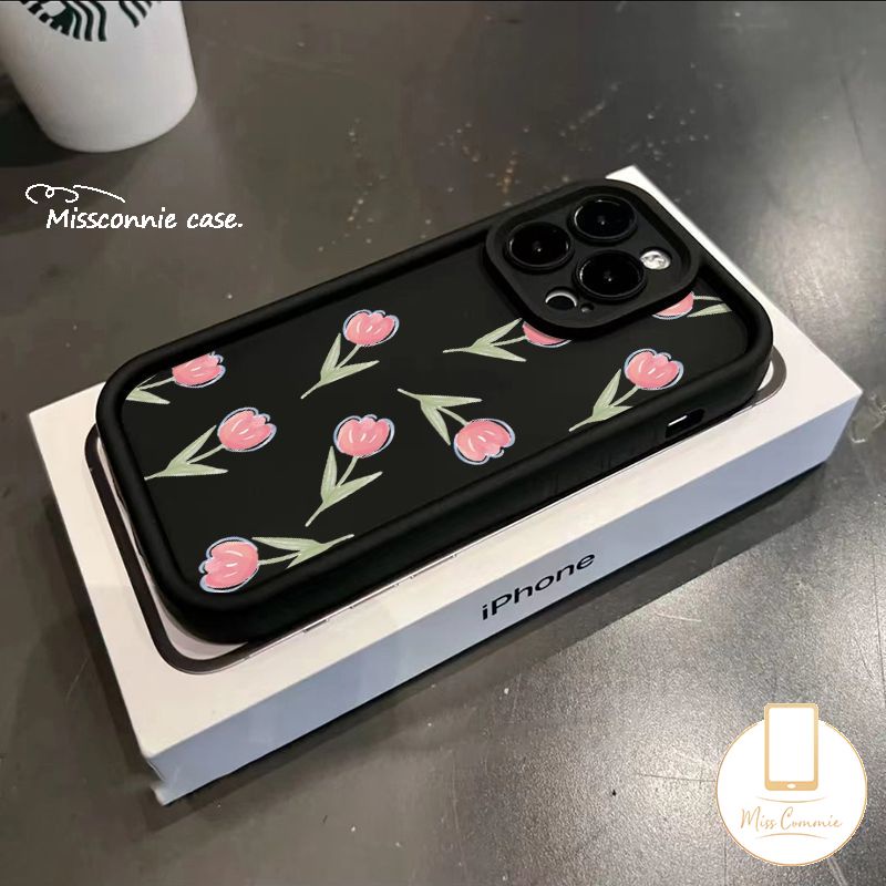 เคสโทรศัพท์มือถือ ลายดอกทิวลิป ผีเสื้อ ดาว แนวเรโทร สําหรับ Samsung A55 A35 A15 A13 A05 A03s A04s A14 A34 A02s A50 A20 A31 A50s A24 A11 A03 A20s A54 A10s A05s A53 A32 A12 A52 A23 A51 - รูปที่ 3