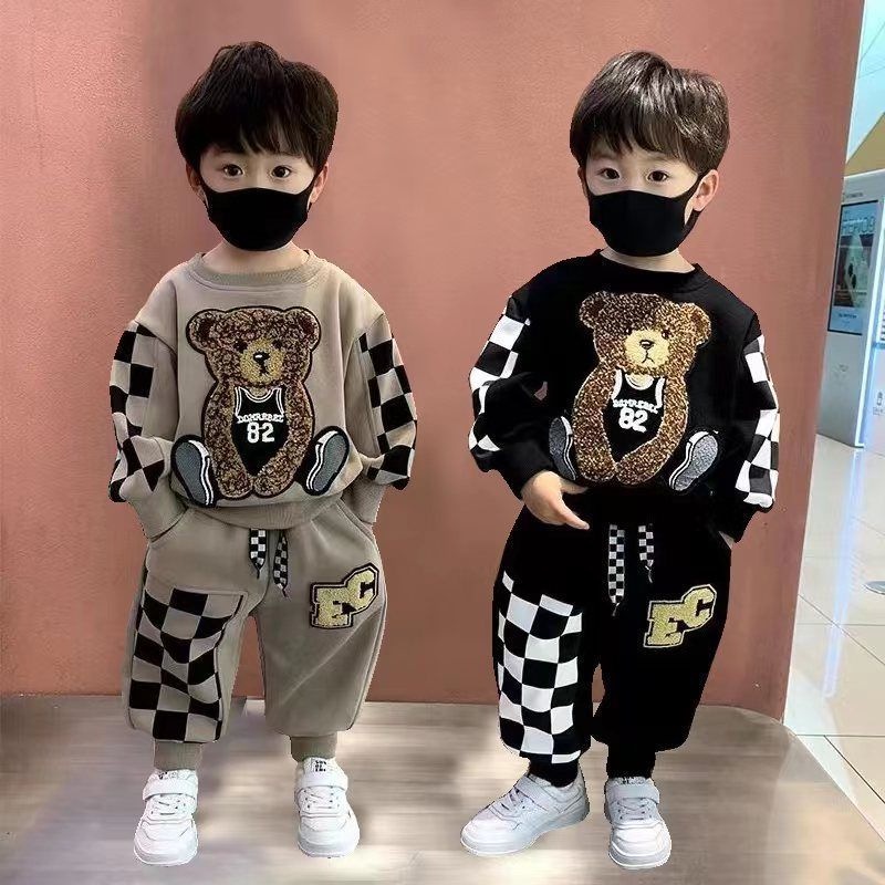 [ML] ชุดสูทลําลอง แฟชั่นฤดูใบไม้ผลิ และฤดูใบไม้ร่วง สไตล์เกาหลี สําหรับเด็กผู้ชาย และเด็กผู้หญิง 90-140 ซม.